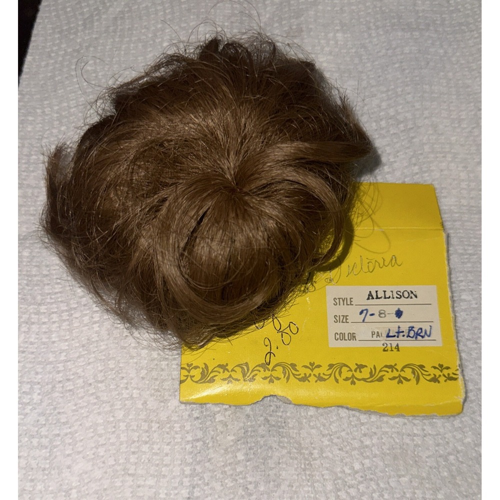 Kemper Allison Doll Wig SIZE 7-8 Color Light Brown Full Cap